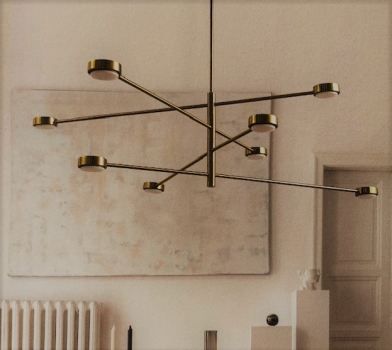 LAMPADARI BRACCI ORIENTABILI